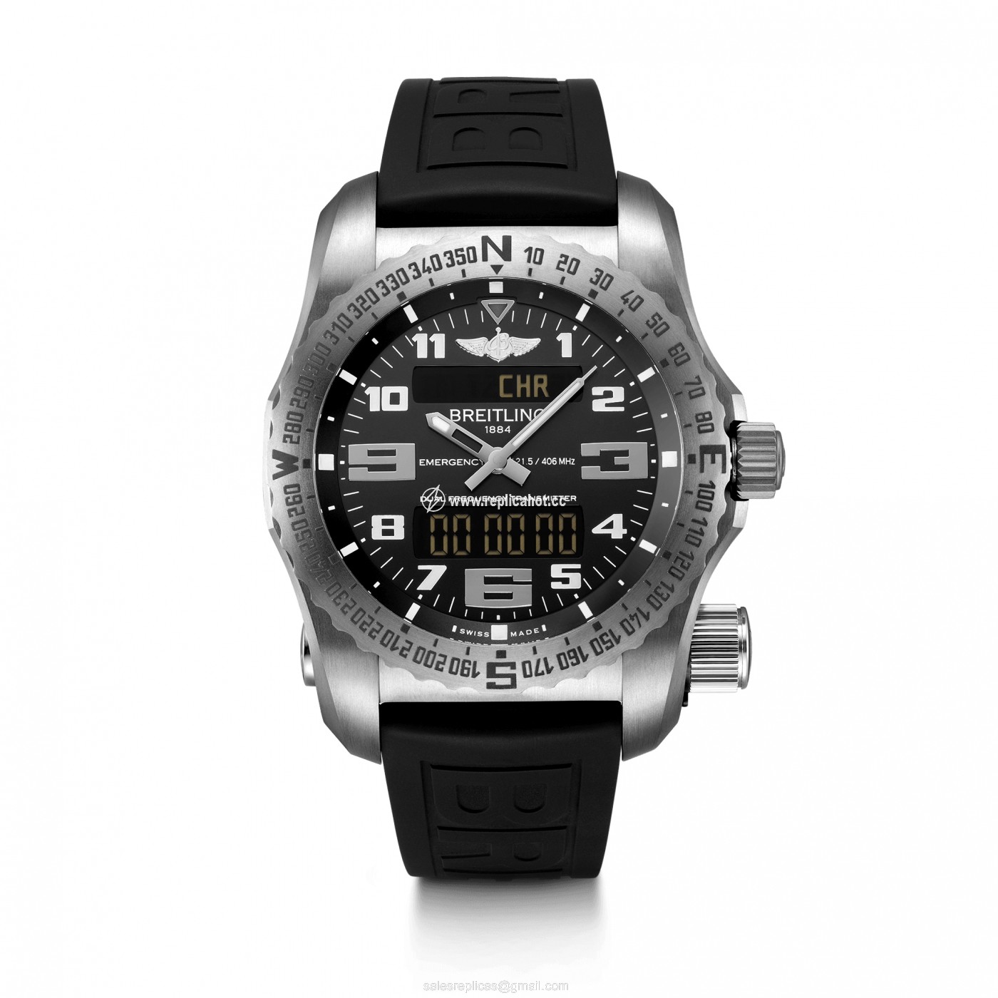 Breitling Professional E7632522/BC02/156S/E20DSA.4 Quartz Movement Mens Titanium Black