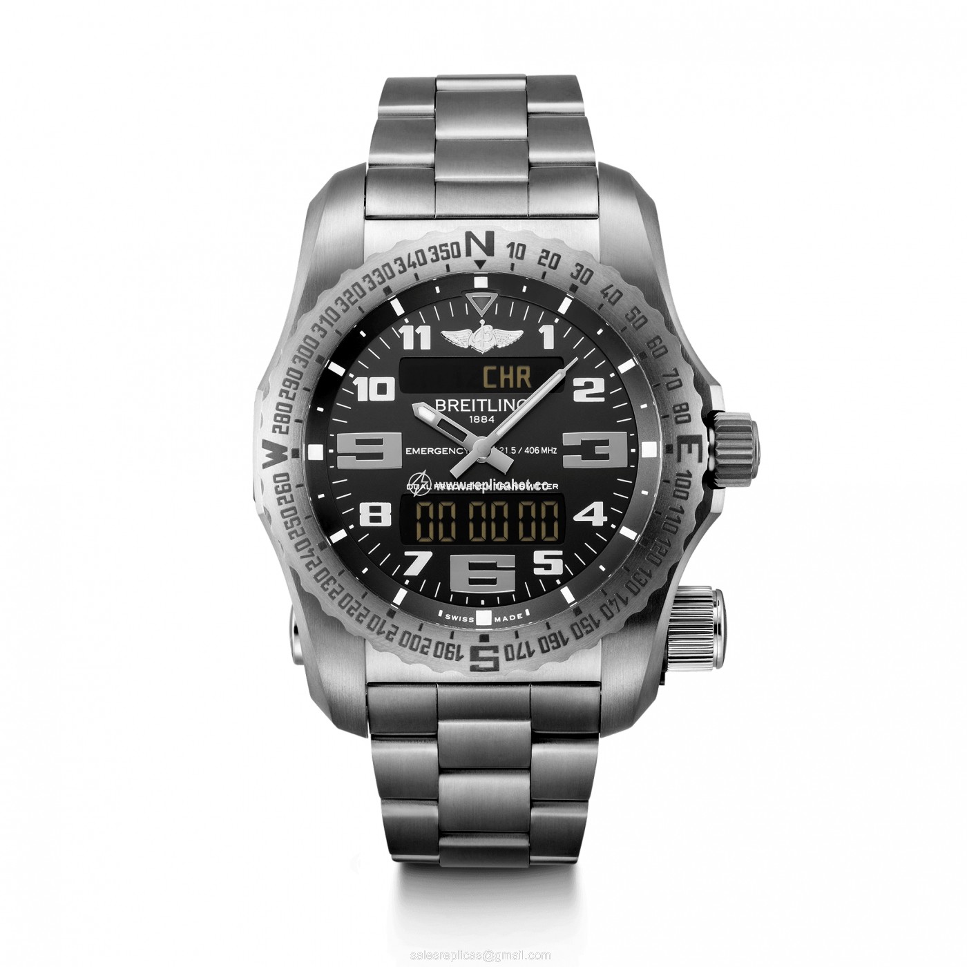 Breitling Professional E7632522/BC02/159E Quartz Movement Mens Titanium