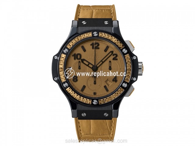 Hublot Big Bang 41mm 342.CA.5390.LR.1918 Mechanical with automatic winding Mens Ceramic Pink Band