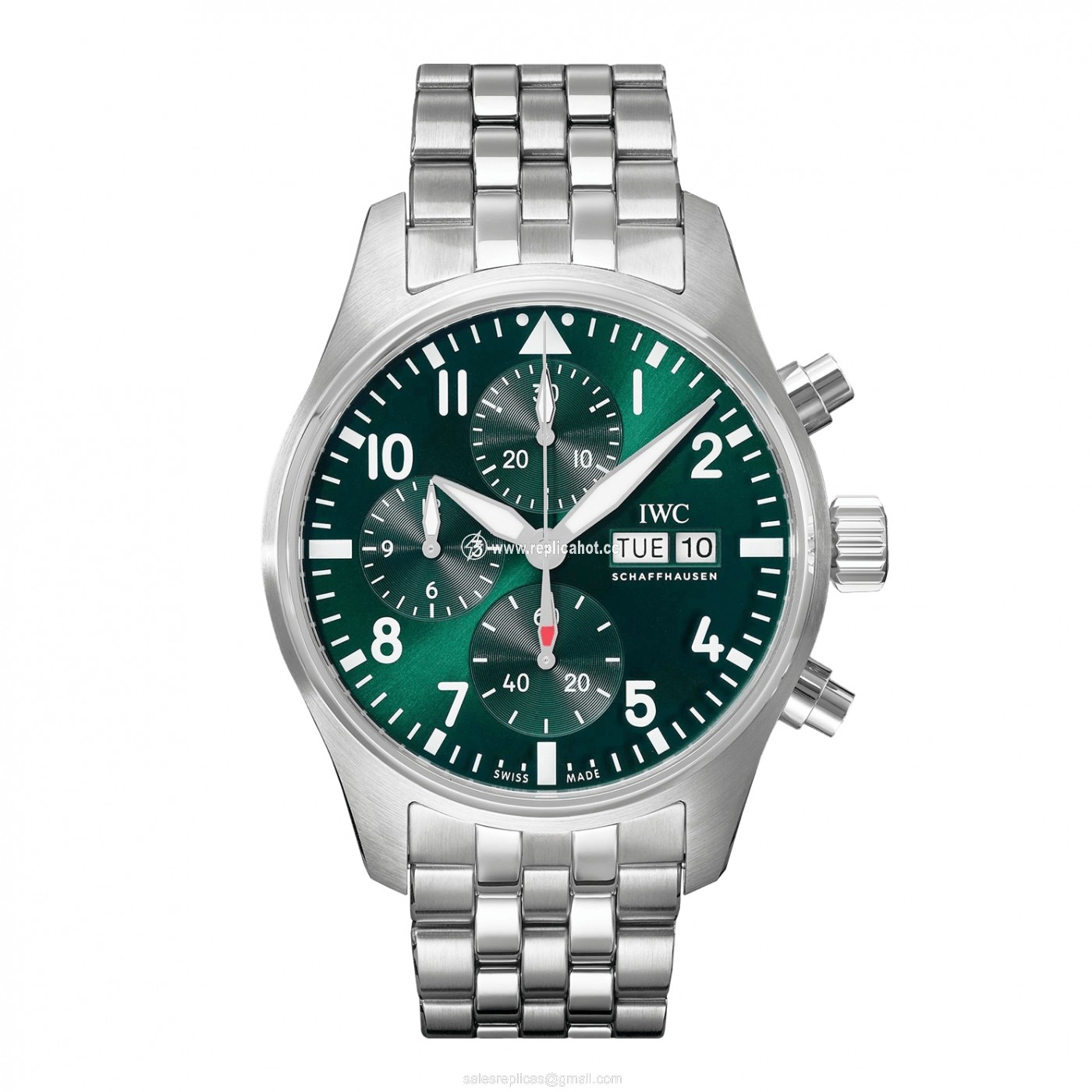 IWC Pilots IW388104 Mechanical with automatic winding Mens Stainless steel