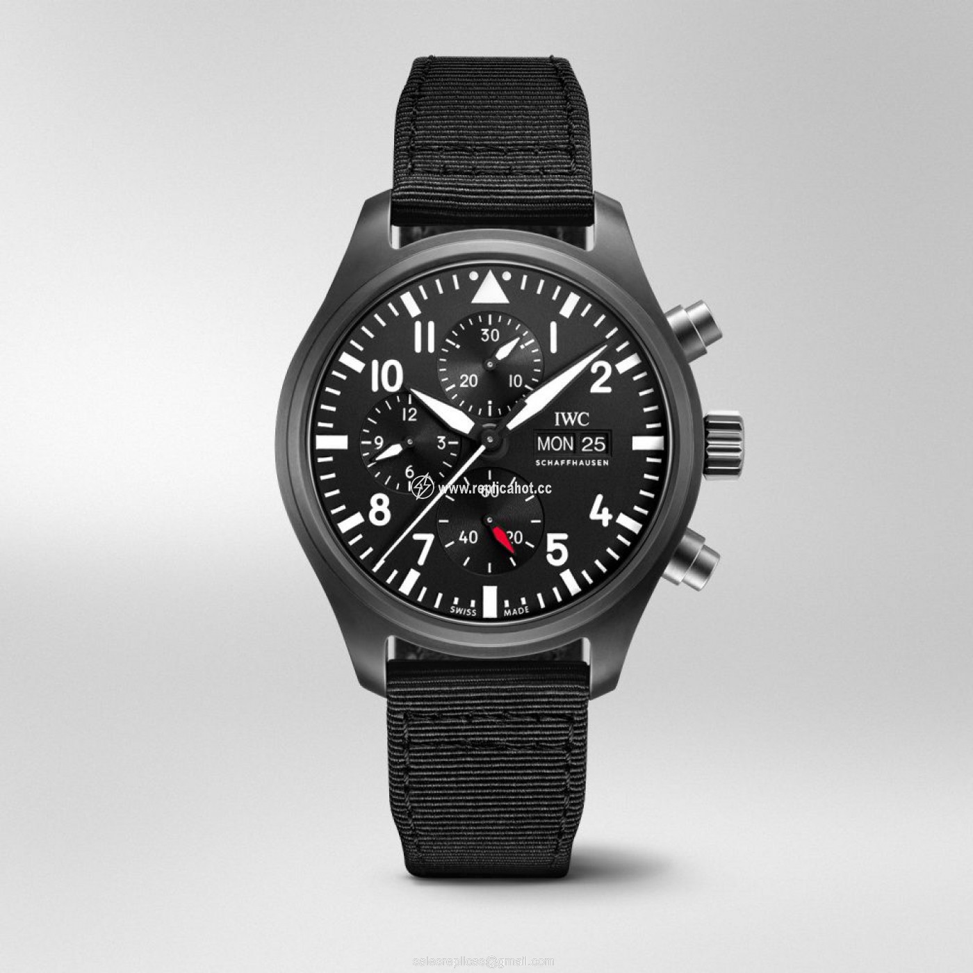 IWC Pilots IW389101 Automatic Mens Ceramic Black