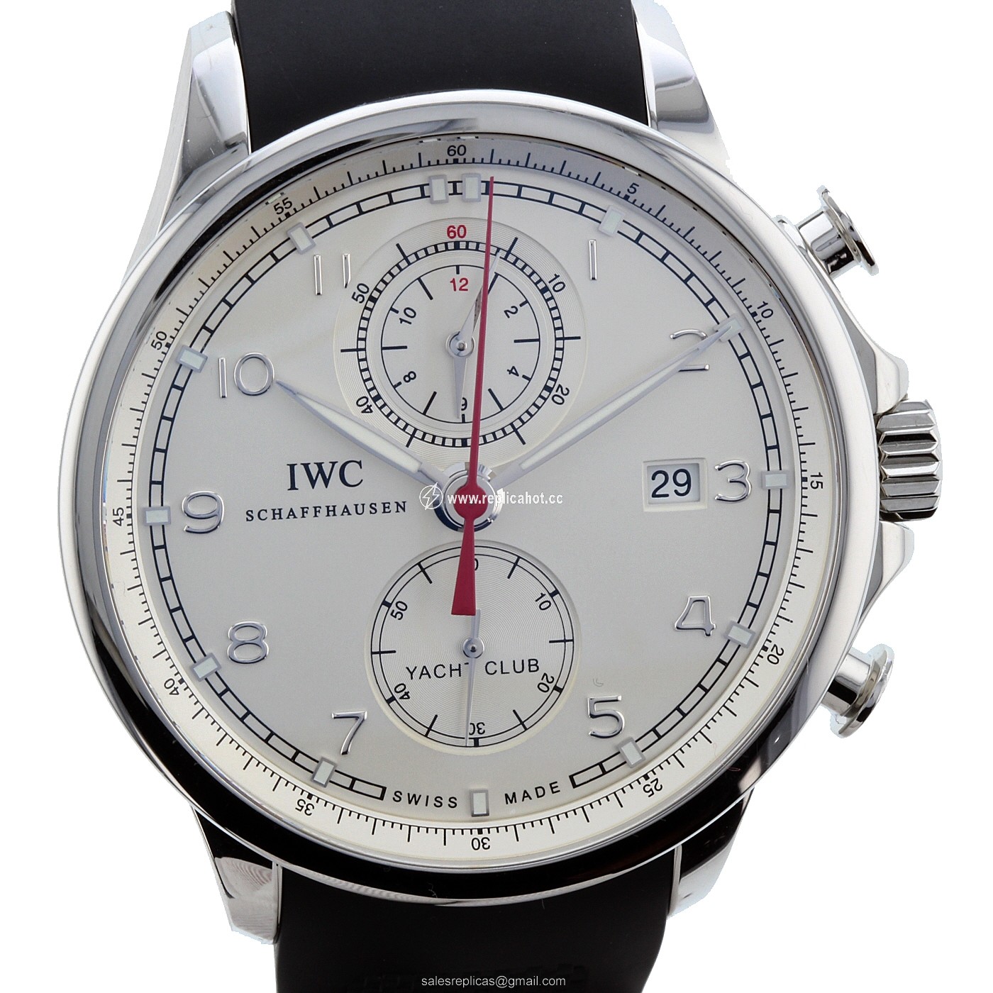 IWC Portugieser IW390211 Automatic Mens Stainless Steel Black