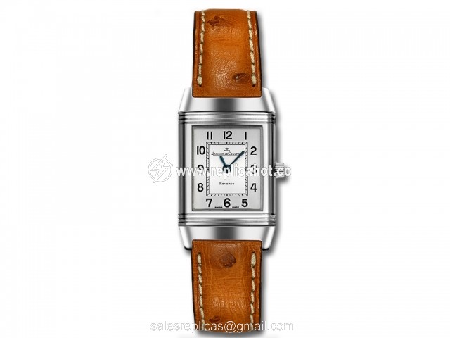 Jaeger LeCoultre Reverso Classique Q2508411 Mechanical with manual winding Unisex Stainless steel Beige Band