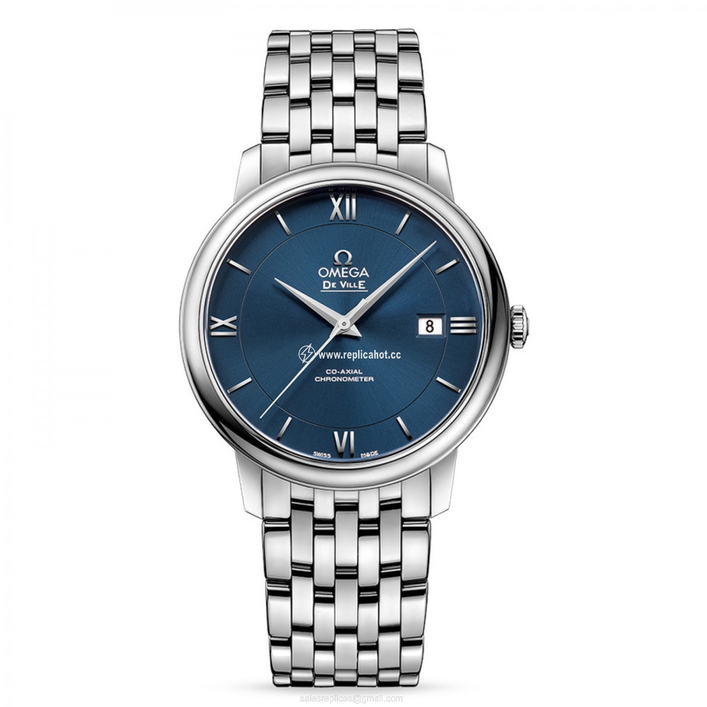 Omega De Ville 424.10.40.20.03.001 Automatic Self Wind Womens Stainless Steel