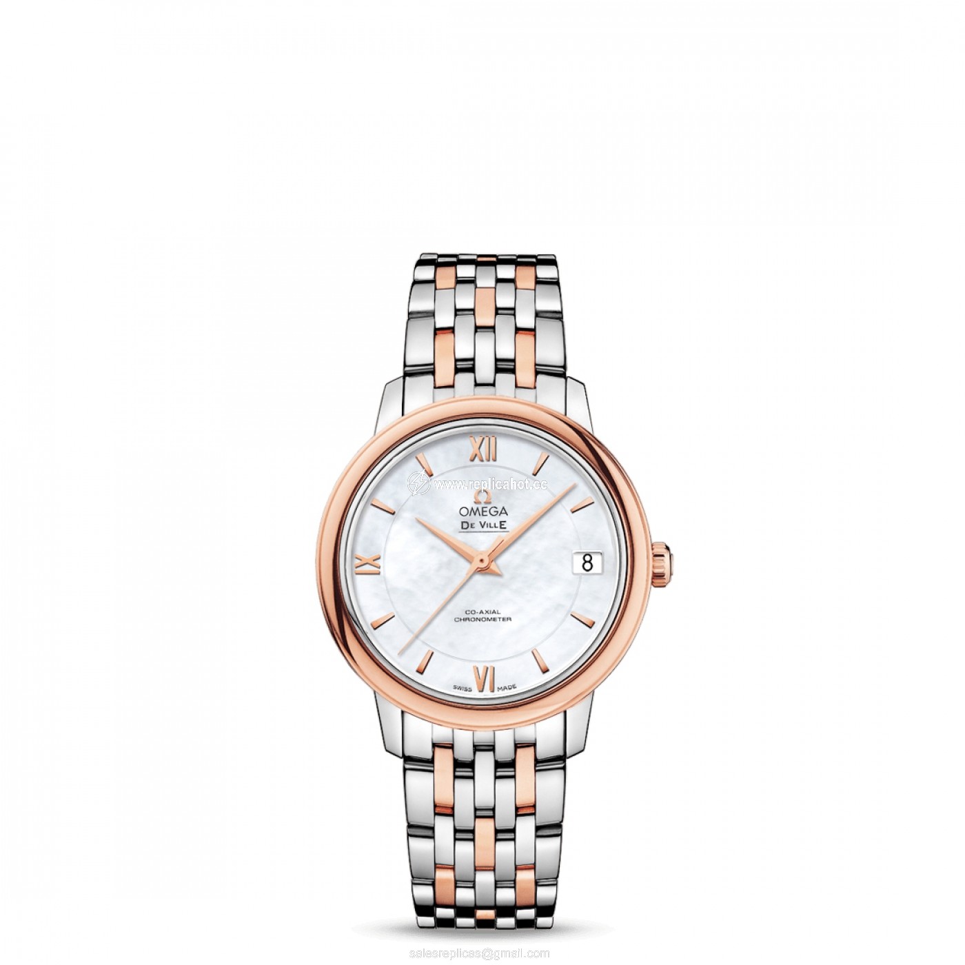 Omega De Ville 424.20.33.20.05.002 Automatic Self Wind Womens SS/18KRG