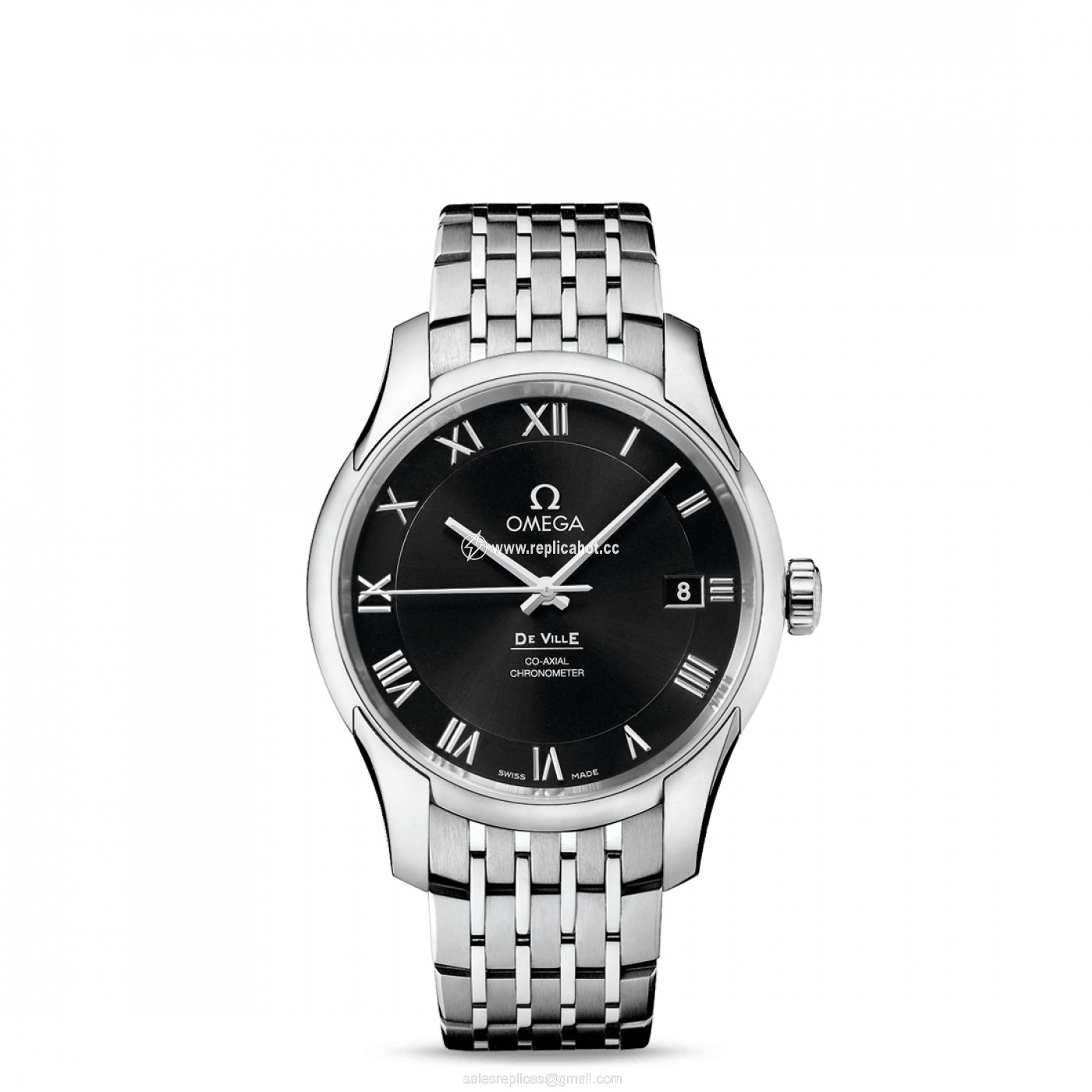 Omega De Ville 431.10.41.21.01.001 Automatic Chronometer Mens Stainless Steel